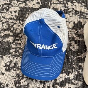 Lowrance Blue and White Mesh Cap